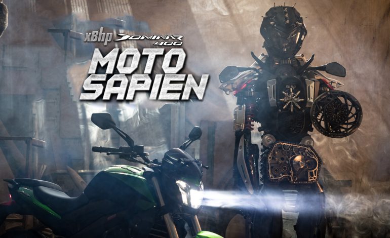 WATCH: #xBhpDominarMotoSapien: The real world Transformer!