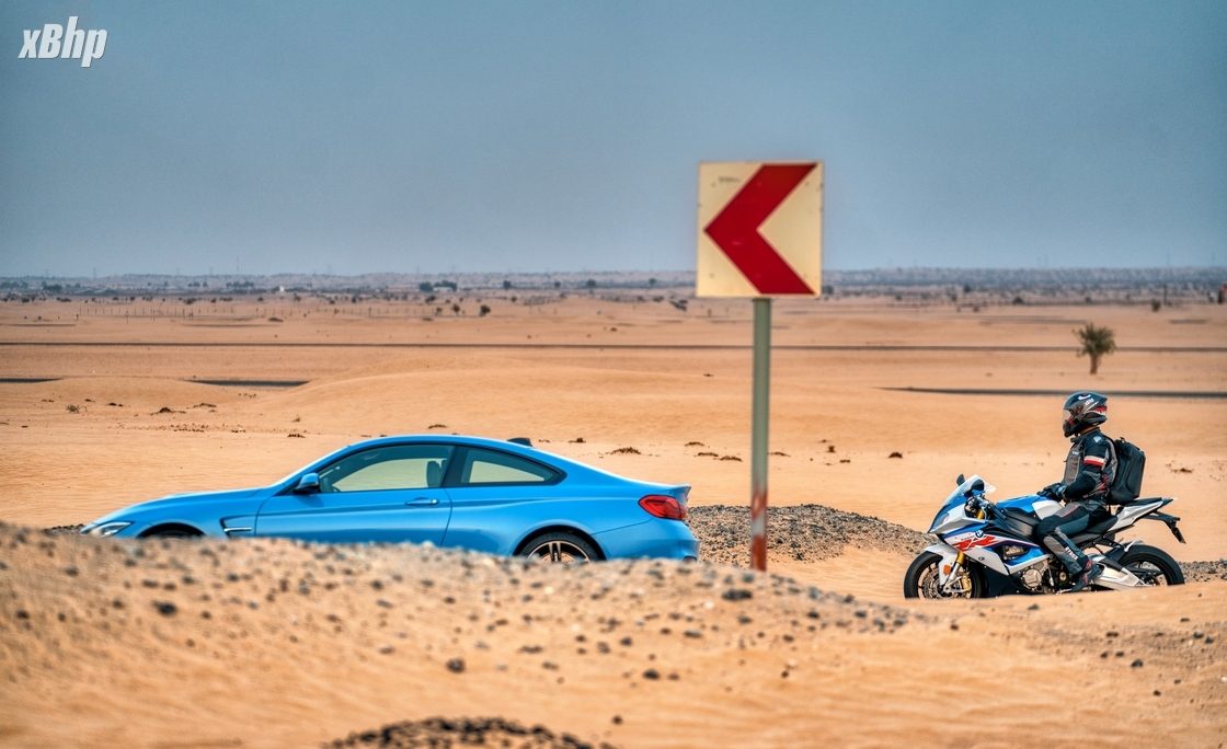 BMW M4 and BMW S1000RR: A Bavarian brawl in Dubai