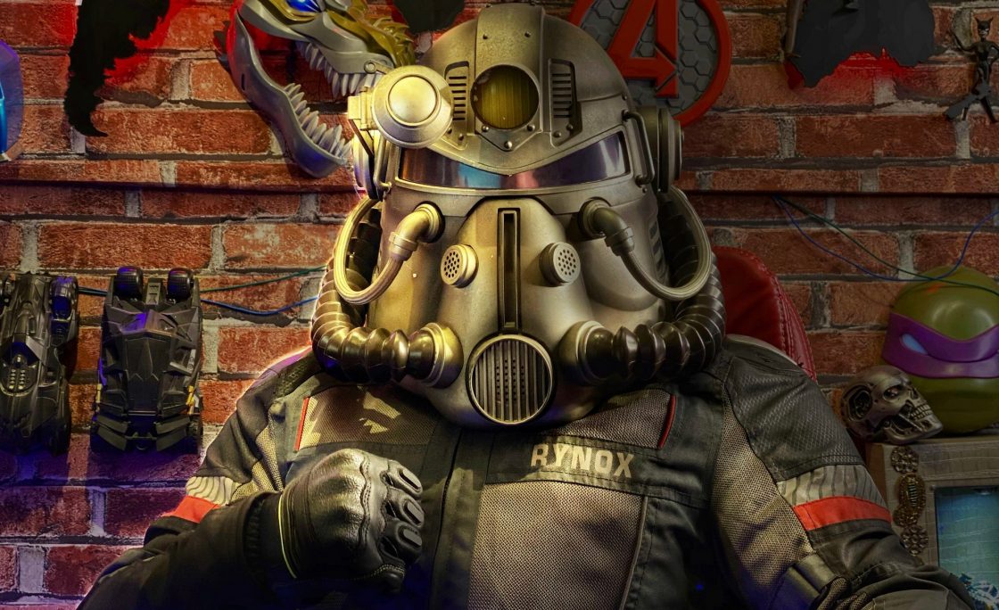 Saving the world… One mask at a time
