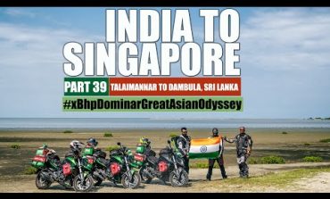 India to Singapore :: Episode 39:: Sri Lanka:: On Bajaj Dominar!