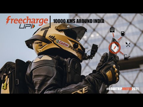 10000 KMS Around India with FreeCharge : #roadTripUnited2021