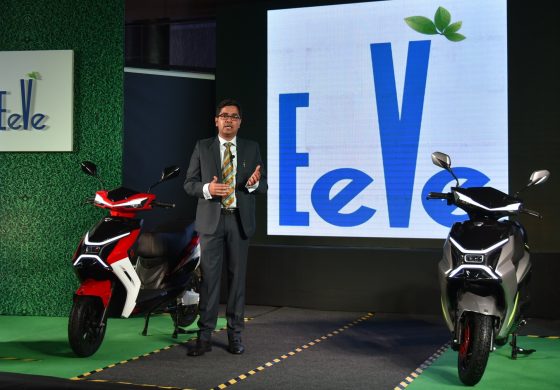 EeVe India has launched a new electric scooter called SOUL