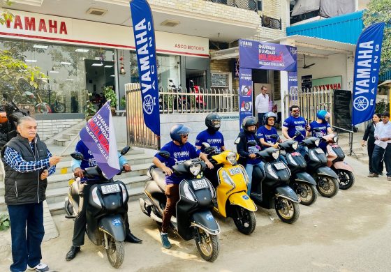 Yamaha organizes mileage challenge in Delhi