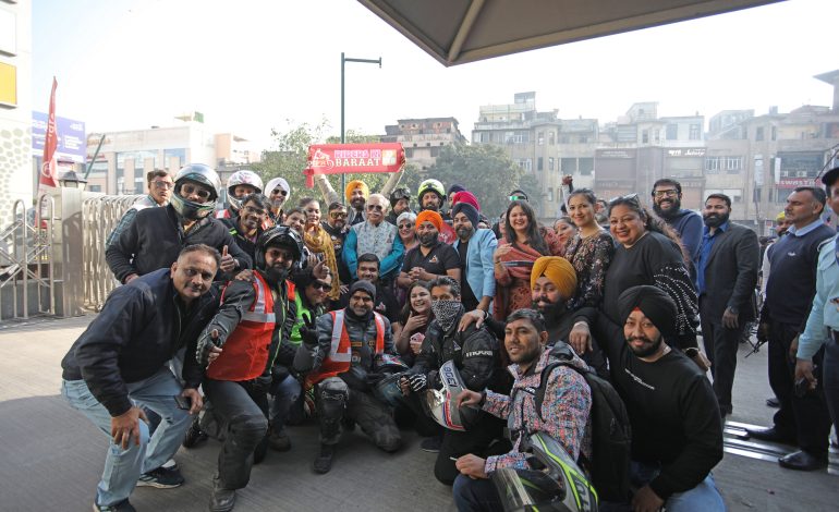 Omaxe Chowk hosts Riders Ki Baraat in collaboration with OCPR